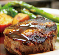 メインディッシュの柔らかお肉